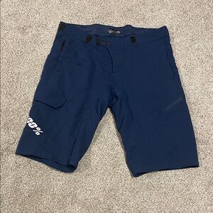 Men's Biking or Casual Navy Blue Shorts